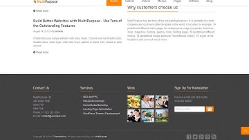 MultiPurpose - Responsive HTML5 Website Template