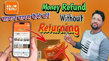 TEMU money refund without returning | Temu free gifts | Temu app se shopping kaise kare | TEMU app