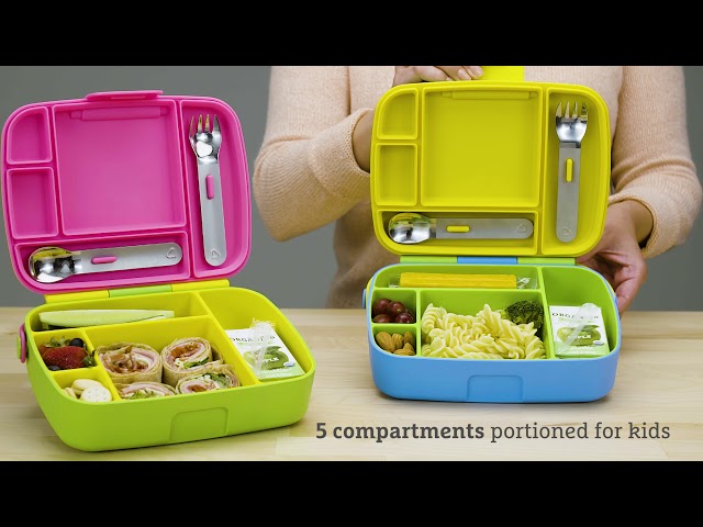Munchkin Bento Box Toddler Lunch Box Yellow