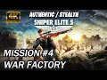 Sniper Elite 5 | Walkthrough [Authentic] Mission 4 War Factory [GHOST]