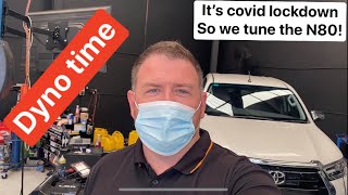 The N80 Hilux gets dyno tuned!