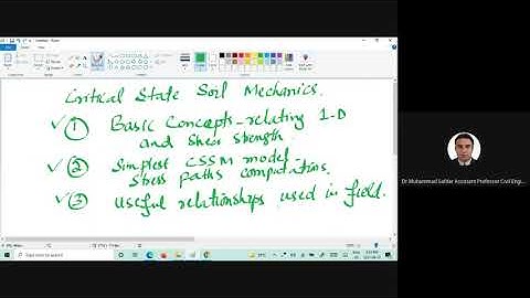 Lecture 09. Critical State Soil Mechanics Part II