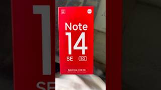 Unboxing note 14 se 5g