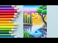 Tutorial mewarnai gambar awan dan langit (eps 1)