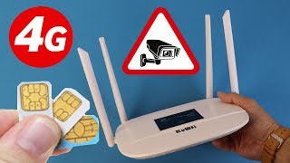 4G МОДЕМ РОУТЕР ДЛЯ ВИДЕОНАБЛЮДЕНИЯ ОТ СИМ КАРТЫ