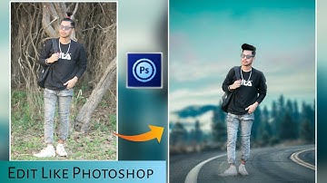 Ps touch cc Realstic manipulation editing tutorial | photoshop Touch mobile editing | most easy way