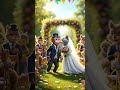 ||interestingclips Cat and Monkey Marriage || #DreamScreenAI #shortvideo #ytshorts #shortsfeed