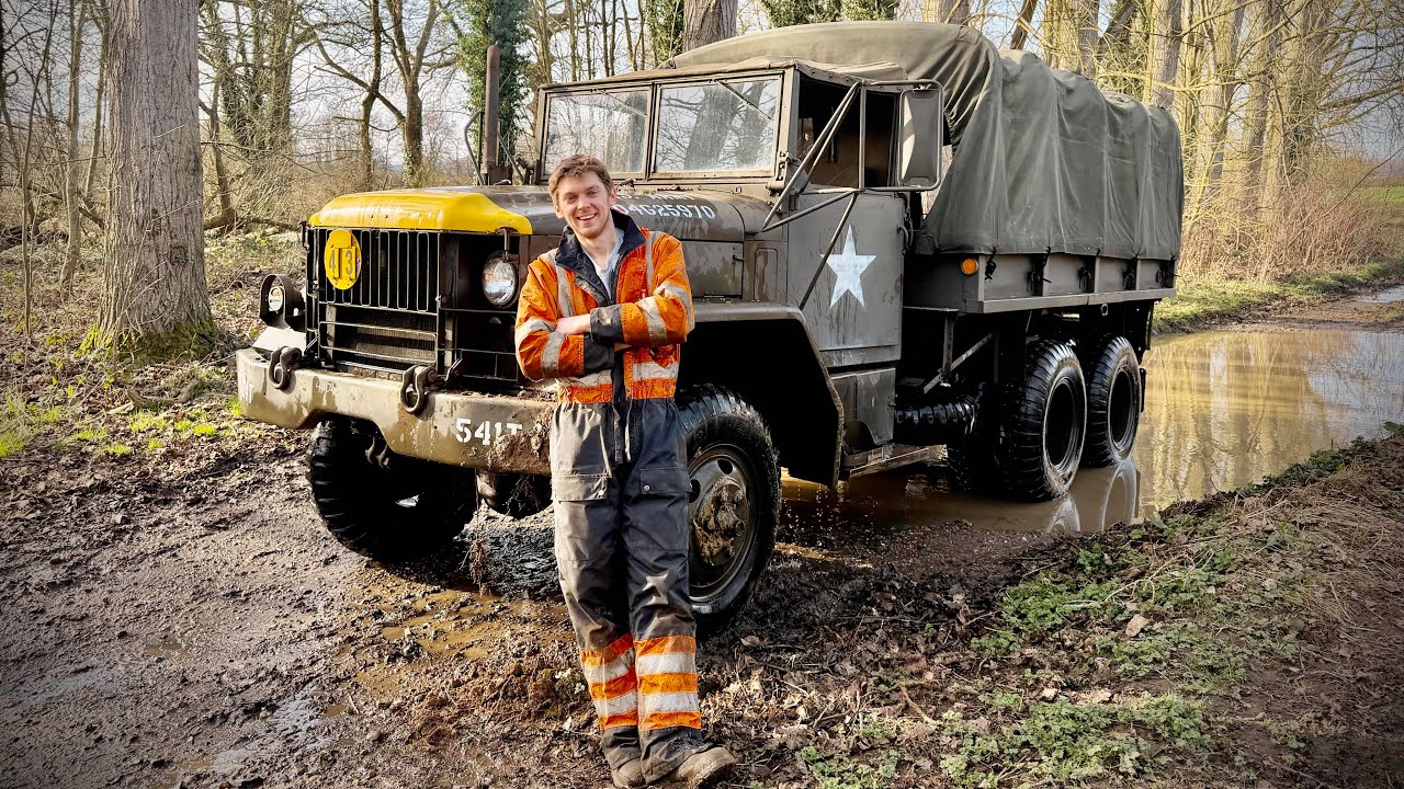 Fixing a Non-Running Vietnam War M35 Deuce and a Half