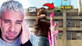 FIZ AMIZADE COM UM HACK NO FREE FAIRE !! ~ a triste historia de um hack #1