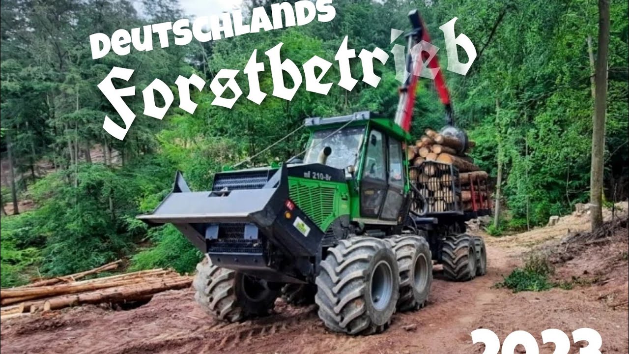 *4K*/ Fendt Vario 718 - Forsttechnik Sauerland / Forstbetrieb Vonnahme