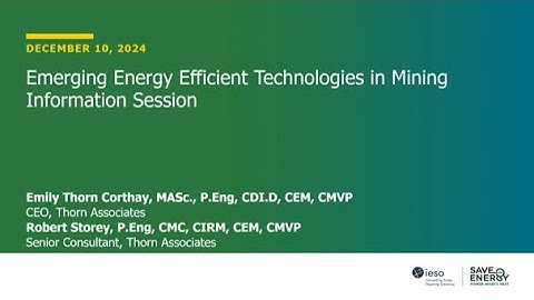 Emerging Efficient Technologies for Mining