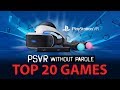 Top 20 PlayStation VR Games | May 17, 2018