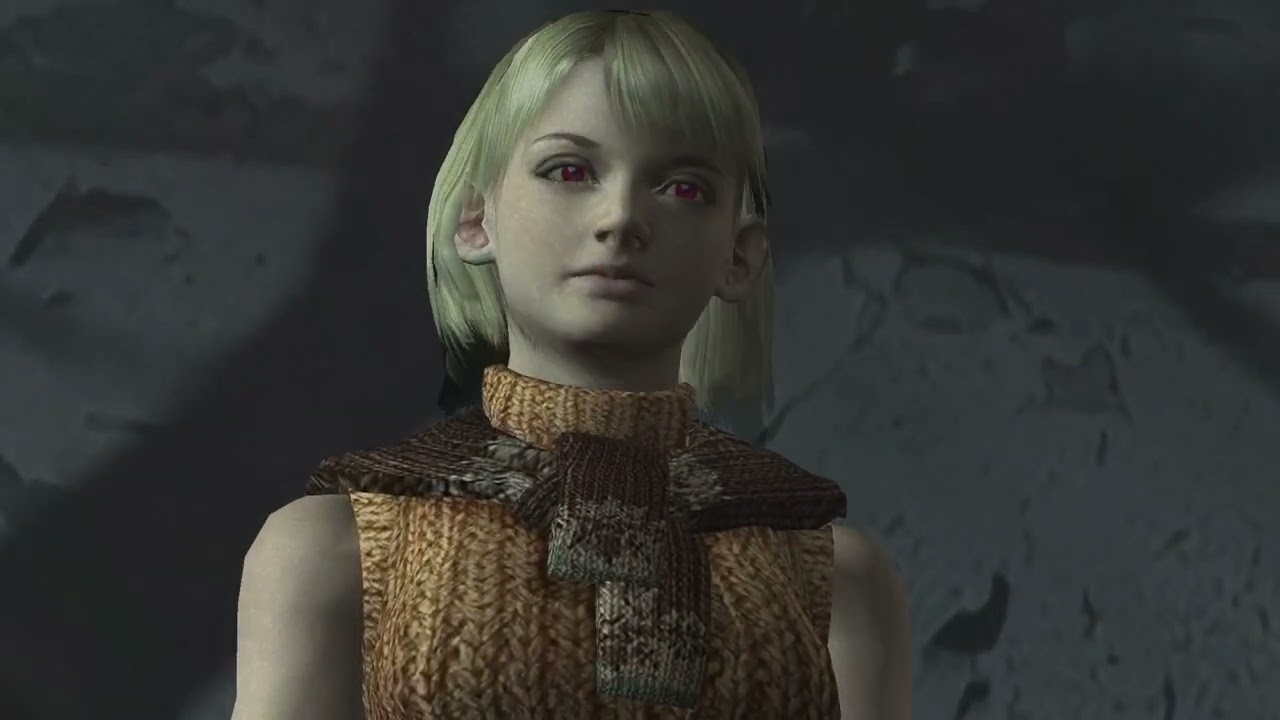 Osmund Saddler takes control of Ashley's body - Resident Evil 4