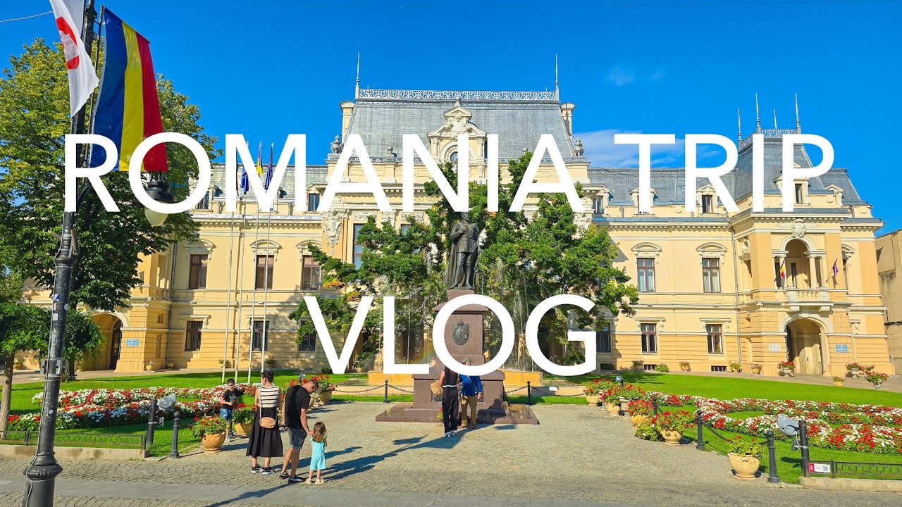 Iași, Romania | eating sweets | walking around Palas Mall | pedestrian street | street music