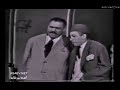 ابو بكر عزت ومحمد رضا في المسرحية النادرة 1961 المفتش العام 1