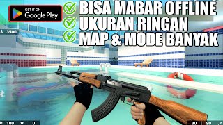 AKHIRNYA CS Rilis Playstore ?! Bisa Mabar OFFLINE, Ringan, Mode Game & Map Banyak Banget ! screenshot 5