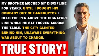 My Brother Mocked My Discipline — Until I Bought His Company Out Of Bankruptcy