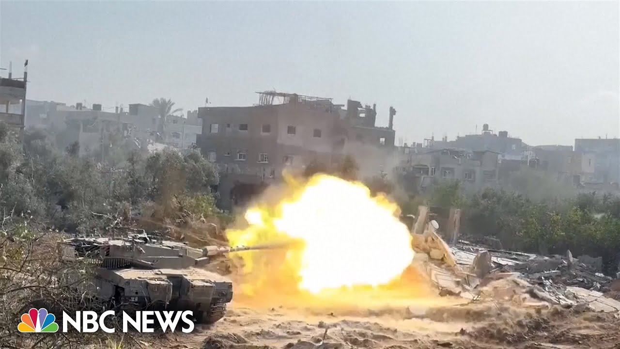 Israeli military video shows ground campaign inside Gaza