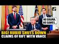 ‘NO DRAMA, NO GAMES’: State Secy Marco Rubio shuts down claims of rift with VP JD Vance