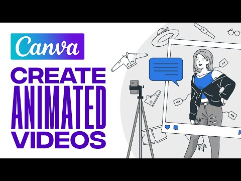 How to Create Animated Videos In Canva For FREE (2024) Step By Step Tutorial