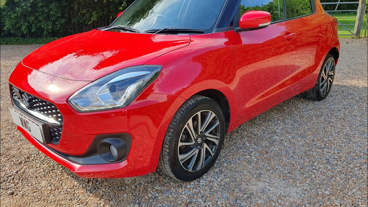 2020 (70) Suzuki Swift 1.2 Dualjet MHEV SZ5 CVT Euro 6 5 Door Red 13700 Miles £14,495.00