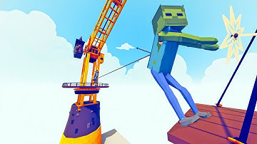 HARPOONER & SPIDER MAG + EXPLOSIVE CANNON vs EVERY UNIT | TABS - Totally Accurate Battle Simulator