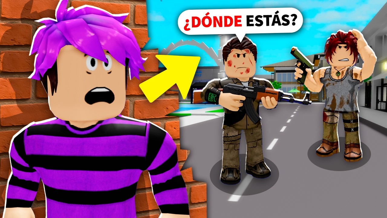 INVADÍ UN SERVIDOR solo DE LADRONES.. (Brookhaven)
