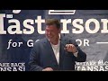 Ty Masterson Wins Kansas Governor Primary, Victory Party Highlights