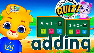 123 Math Kids- Adding Quiz Number up to 10 with Lucas and Ruby| Rv Appstudios Game