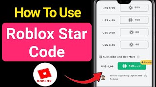 How to Use Star Code in Roblox (2023) | Enter Roblox Star Code on Mobile