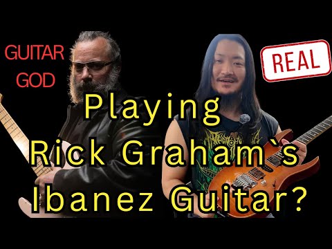 I Played Rick Graham Ibanez 6 string Guitar