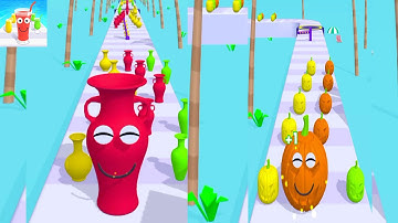 Juice Run All Levels Gameplay Walkthrough Android, iOS Part-11 SHAPE GAMES SG441