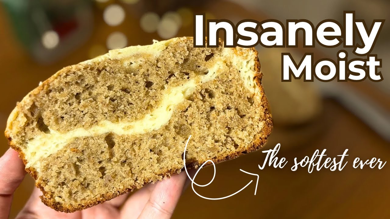 Brown Butter Cheesecake Swirl Banana Bread | Ultra Moist, Bakery-Style Recipe