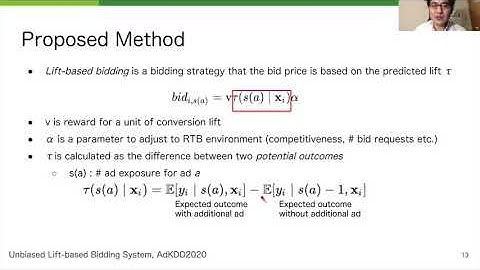 AdKDD 2020: Unbiased Lift-based Bidding System