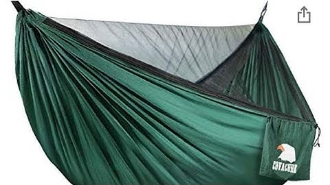 Covacure hammock from Amazon unboxing video with weight comparisons to the DD hammock frontline.