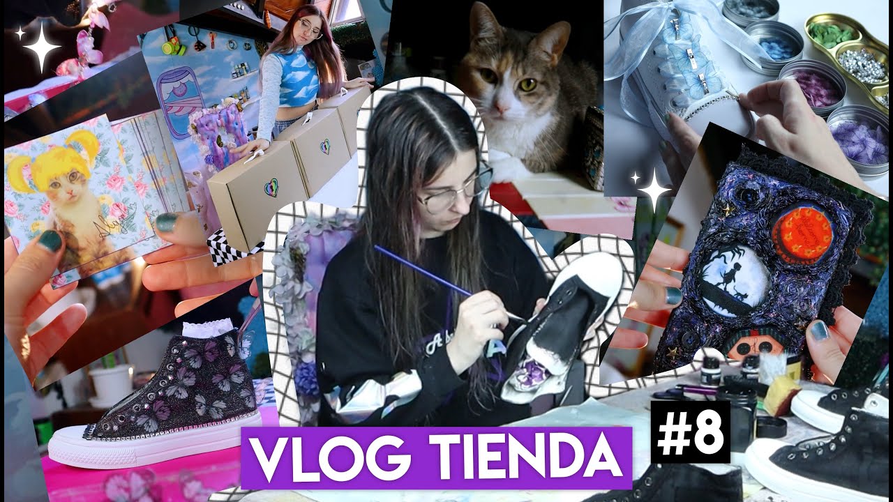 Así es el detrás de mi tienda: caos, bloqueos creativos y muchas mariposas | Vlog tienda fantasia #8