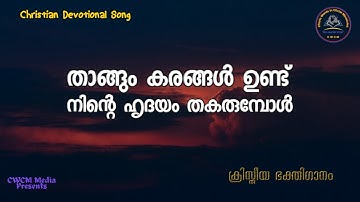 താങ്ങും കരങ്ങൾ ഉണ്ട് I Thangum karangal undu I Christian Devotional Song Malayalam I Lyrical Video