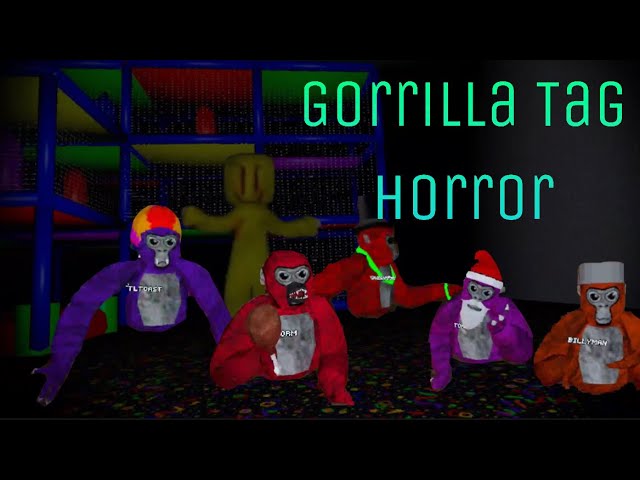 Gorilla Tag Horror! With friends! (New Update!)