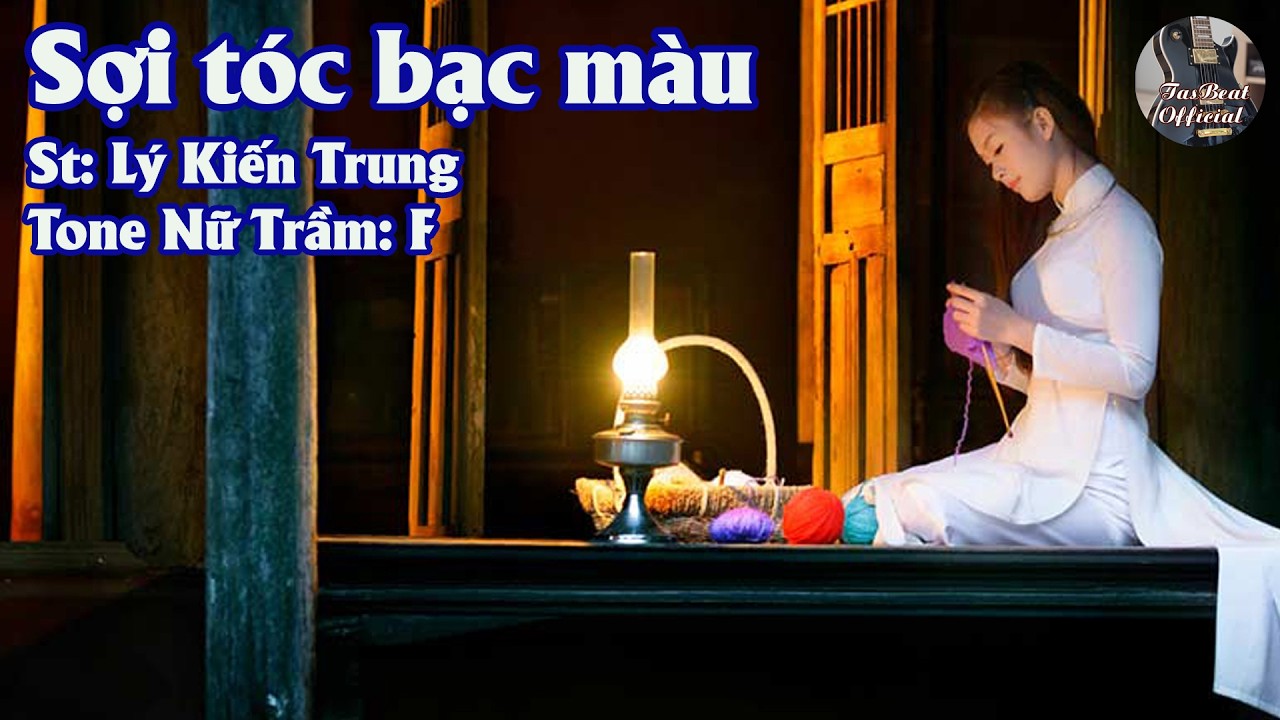 Karaoke Sợi Tóc Bạc Mầu Tone Nữ Trầm | TAS BEAT
