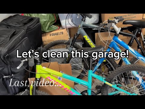 Garage Clean| Declutter & Organizing & Cleaning | Day in the Iife Vlog ...