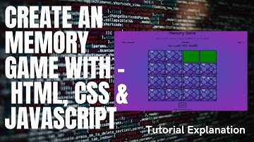 Memory Game - Overview