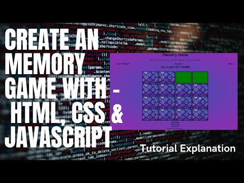 Memory Game - Overview