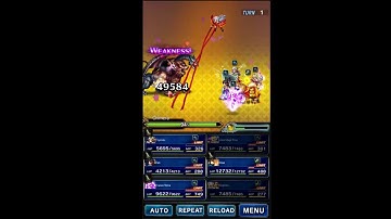 FFBE Limit Bursts - 6-star Bai Hu & Zhu Que (Ultimate Art - Tiger & Phoenix Strike)
