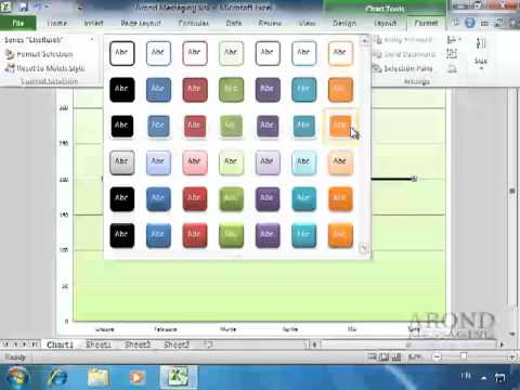 Excel 2010 Chart Styles