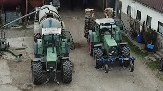 Fendt Favorit 824/822 - Gülleausbringung /Maislandbereitung