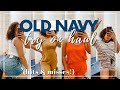 OLD NAVY SUMMER 2021 TRY ON HAUL! | Sooo many hits & misses!