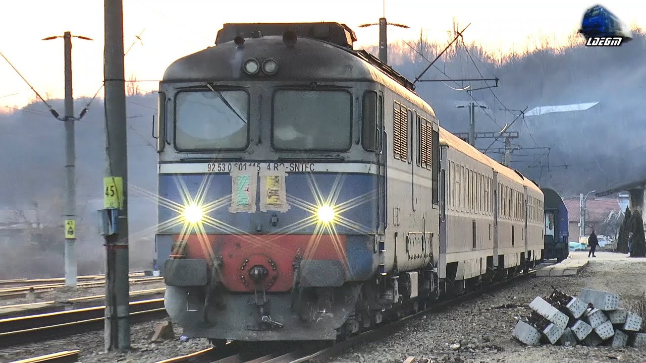 Trenurile Serii în Gara Salva 🚊🚂🚊 Evening Trains in Salva Station - 22 February 2025