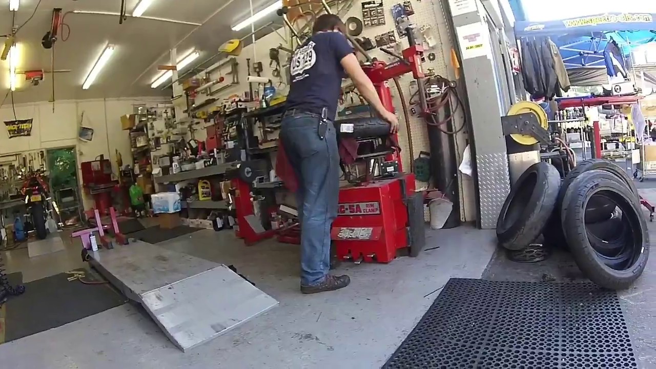 How To Change A Motorcycle Tire In 3 Minutes Flat YouTube