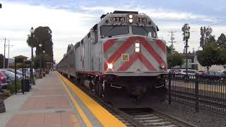 Railfanning Burlingame 7/6/18
I haven’t been out recording much lately. Just too much work. So when I had a quiet day during the Independence Day week, I got up early drove north a few miles to Burlingame, CA, on Caltrain’s San Francisco/San Jose commute line. Since it was a Friday, the regular schedule was in effect despite the light ridership numbers. In the space of about two hours, I caught 17 trains headed both north and south with 6 of them stopping at the station.
The depot itself was built in 1894 by Southern Pacific to serve primarily those who worked in San Francisco and lived 16 miles south in Burlingame and Hillsborough. Today, the building houses as a museum run by the Burlingame Historical Society. Unfortunately, it’s only open the first Sunday of the month between 1pm and 4pm.
When my video camera batter died, I pulled out my Canon DSLR which also records video. You’ll notice that there are much more vibrant colors in the last segment due to the camera’s higher quality sensor. Railfanning Burlingame 7/6/18