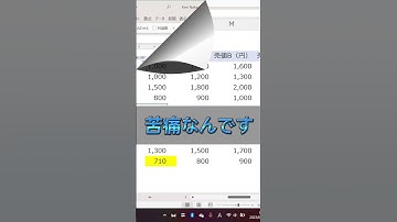 【Excel】間違い探しをするときに役立つ条件付き書式。 #shorts